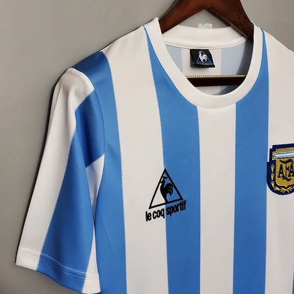 1986 Retro Argentina National Team Home Jersey