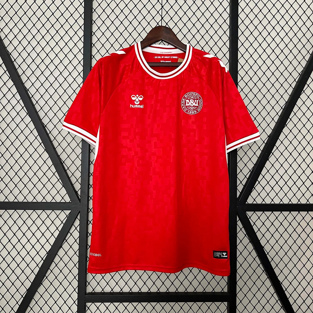 2024 Denmark National Team Home Football Shirt