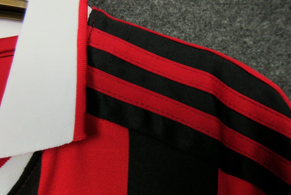 AC Milan 2009/2010 Home Kit – Short Sleeves