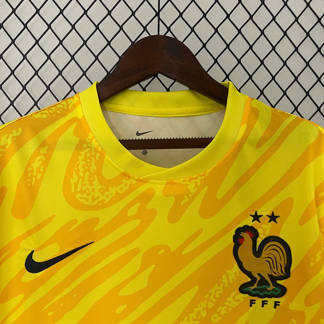 2024 France Goalkeeper Football Shirt