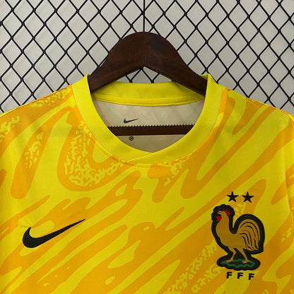 2024 France Goalkeeper Football Shirt