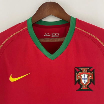 2006 Retro Portugal Home Football Shirt