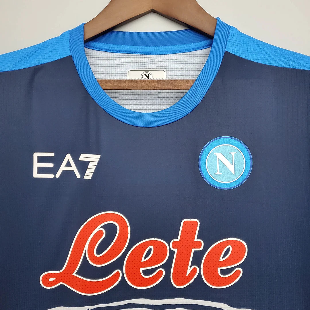 Napoli Soccer Commemorative Edition Blue Jersey 2021/2022