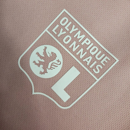 2023/2024 Lyon Training Wear Pink Football Shirt