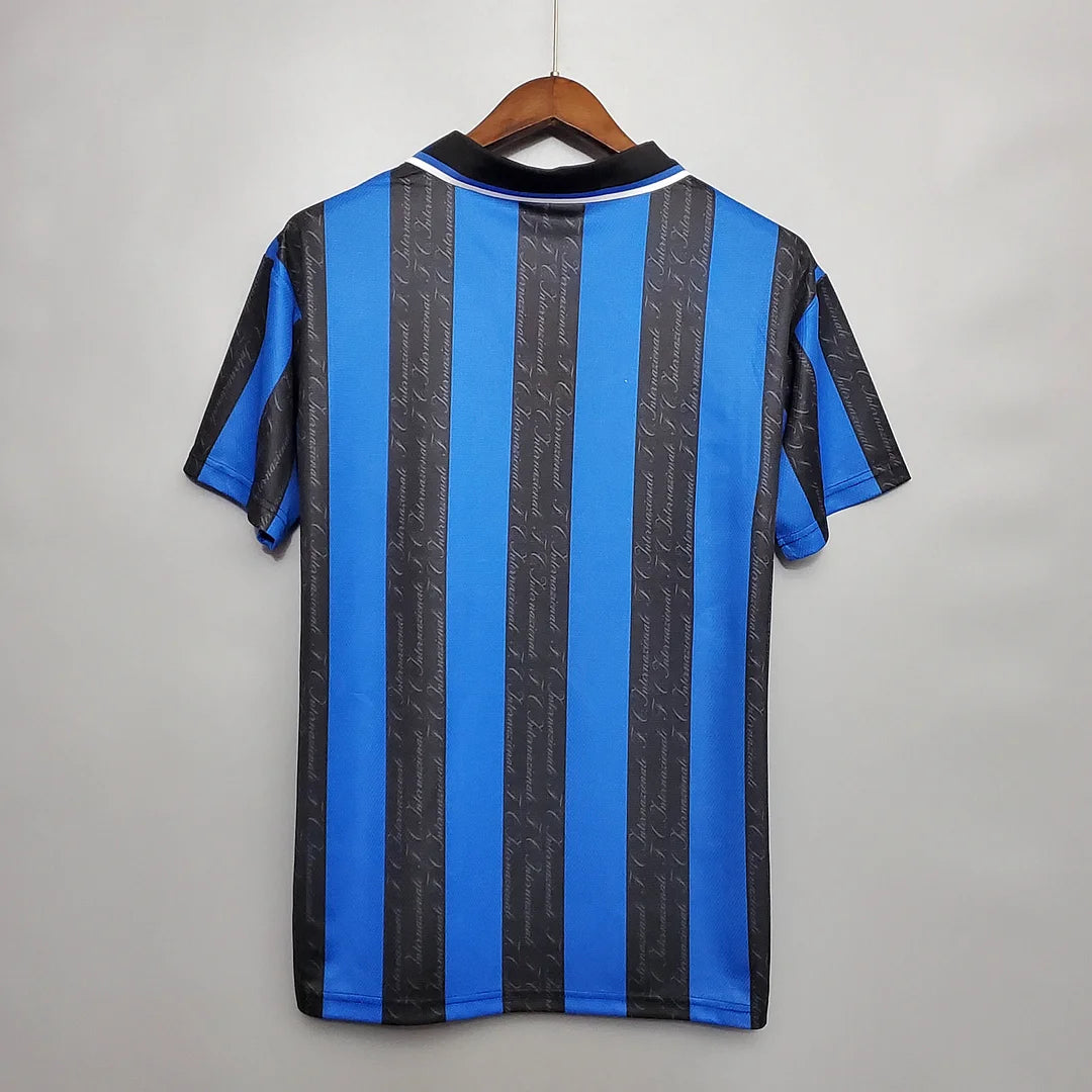 1997/1998 Retro Internazionale Milan Home Football Jersey