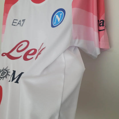 2023 Napoli Valentine's Day Limited Edition White Soccer Jersey