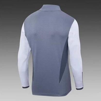 2023/2024 Inter Miami Half-Pull Training Suit gray Football Shirt