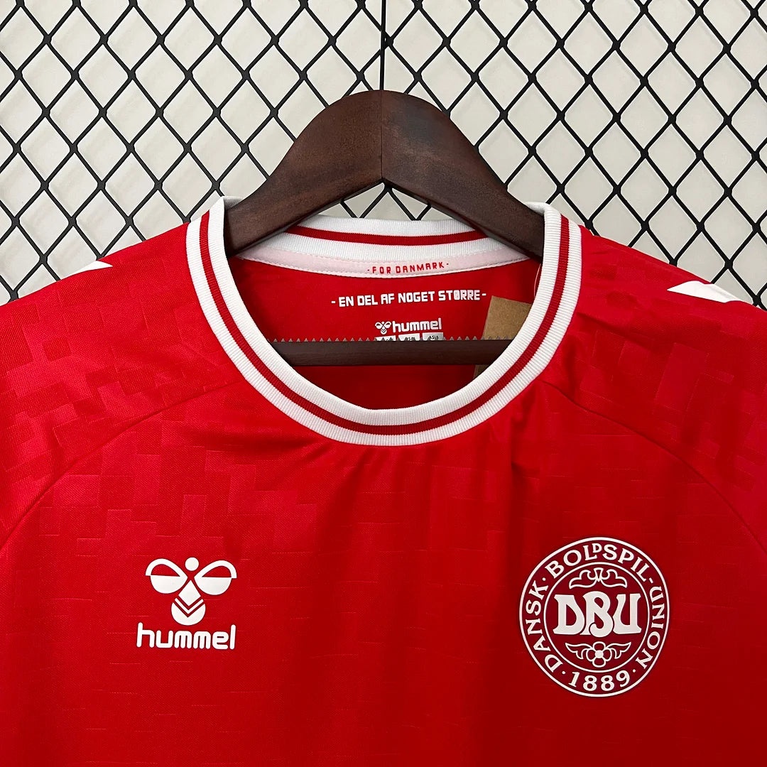 2024 Denmark National Team Home Football Shirt