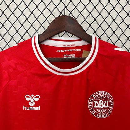 2024 Denmark National Team Home Football Shirt