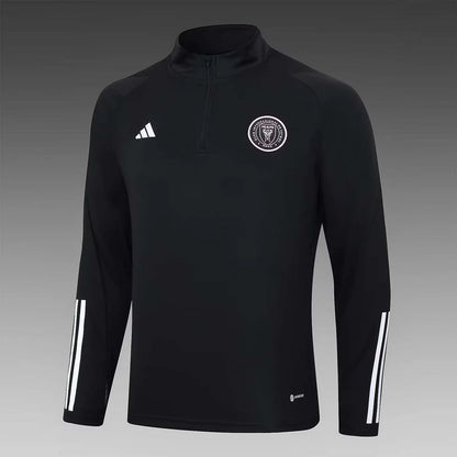 2023/2024 Inter Miami Half-Pull Training Suit black Football Shirt