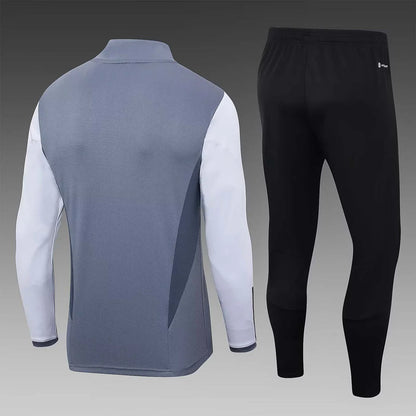 2023/2024 Inter Miami Half-Pull Training Suit gray Football Shirt