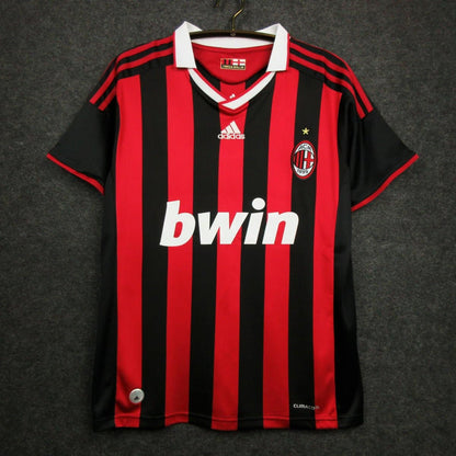 AC Milan 2009/2010 Home Kit – Short Sleeves