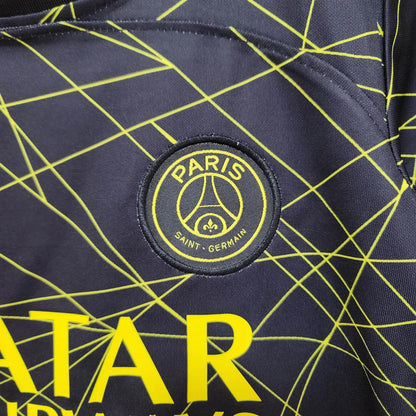 2022/2023 Psg Paris Saint-Germain Fourth Away Football Shirt 1:1 Thai Quality Kids Size