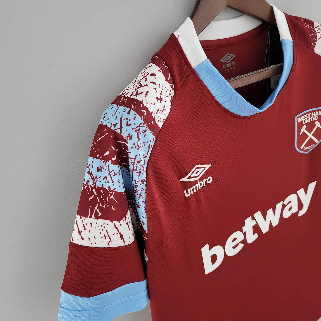 2022/2023 West Ham United Football Shirt Home