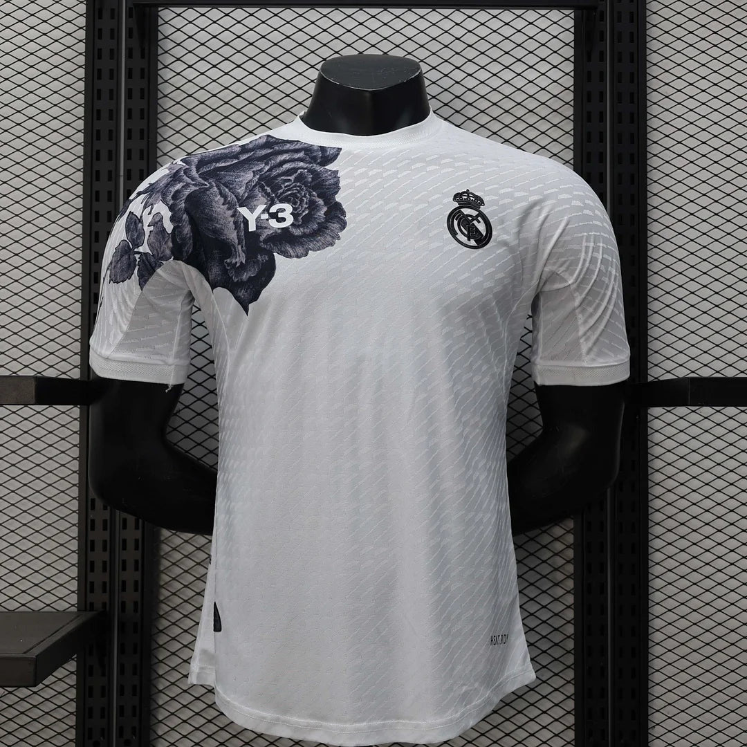 2024/2025 Player Version Real Madrid Y-3 Special Edition White Football Shirt