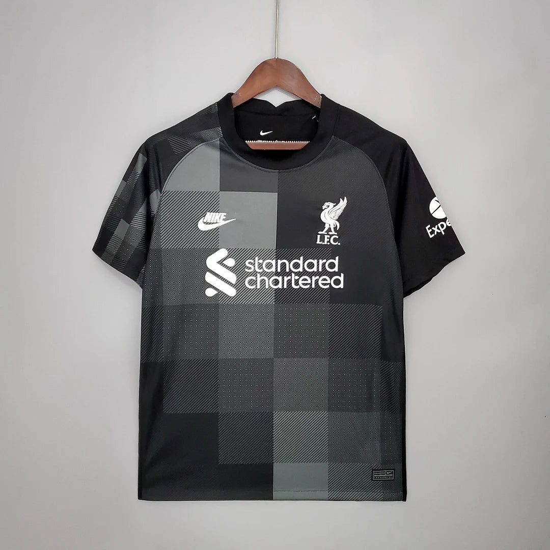 Liverpool Goalkeeper Soccer Jersey Black 2021/2022