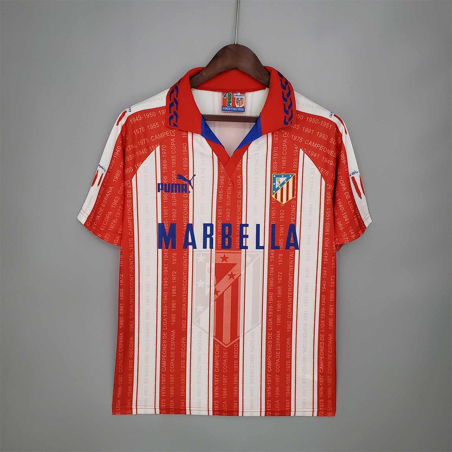 Atletico Madrid 1995/1996 Home Kit