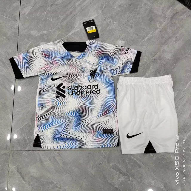 2022/2023 Liverpool Away Soccer Jersey 1:1 Thai Quality Kids Size