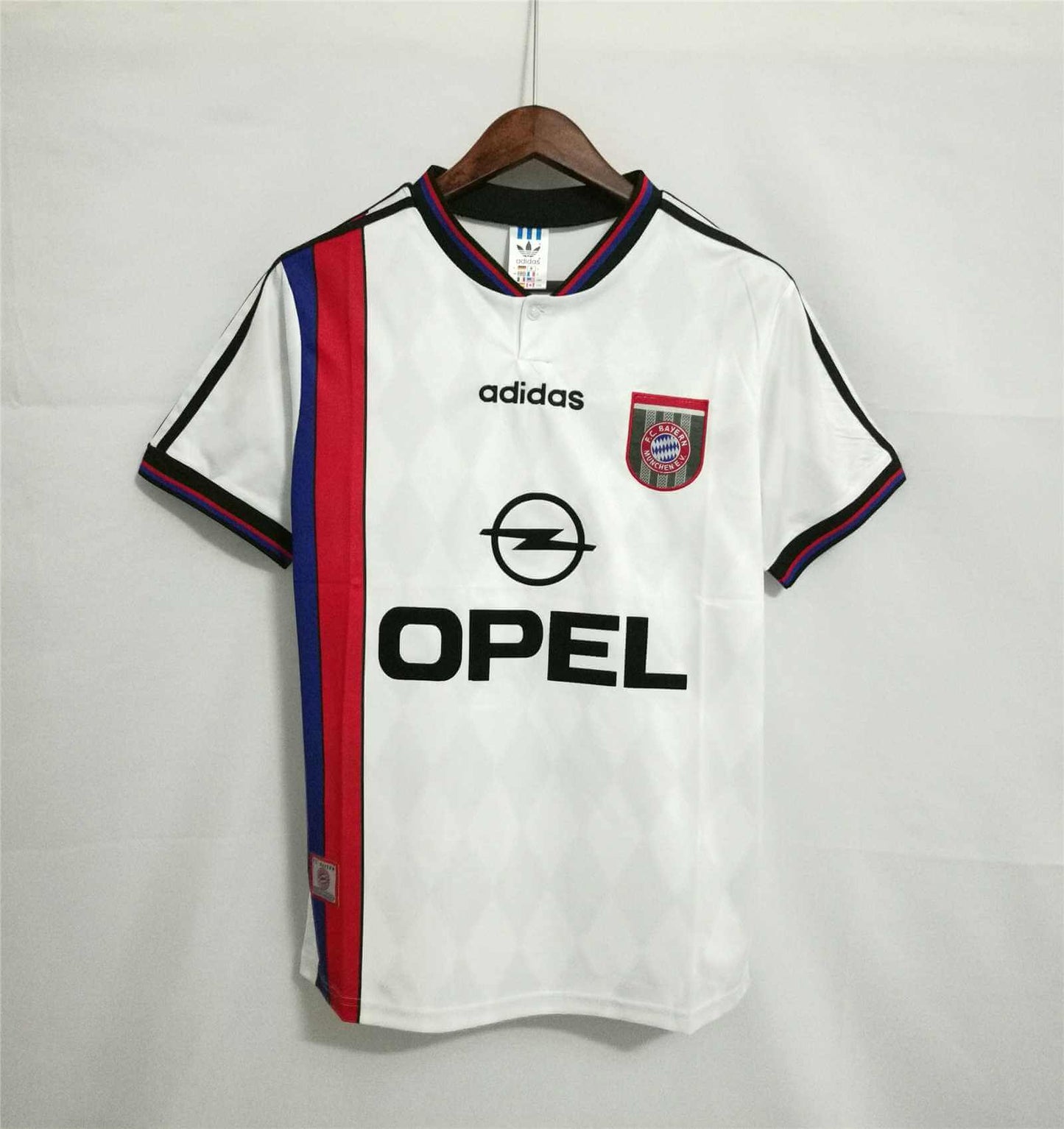 Bayern Munich 1995/96 away white kit