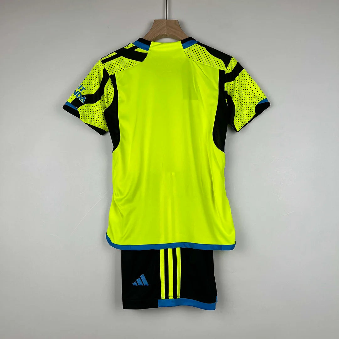 2023/2024 Arsenal Away Soccer Jersey Kids Size