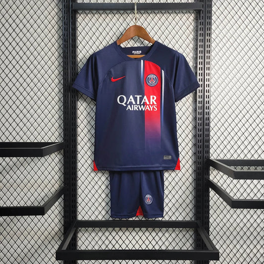 2023/2024 Psg Paris Saint-Germain Home Football Shirt 1:1 Thai Quality Kids Size