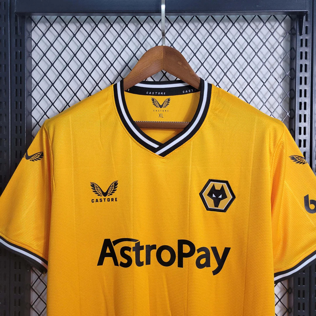 2023/2024 Wolverhampton Wanderers Home Football Shirt