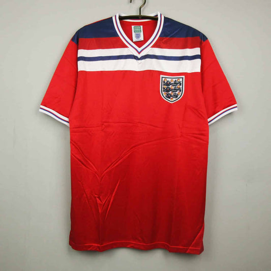 England 1980 Away red Kit