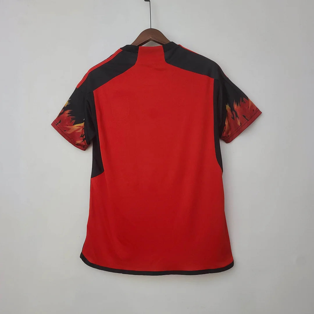 2022 FIFA World Cup Belgium Home Soccer Shirt