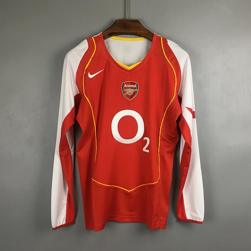 HlGHBURY 2004/2005 Home Kit – Long Sleeve