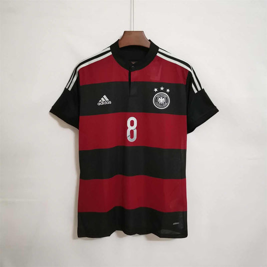 Germany 2014 Away black/red Kit