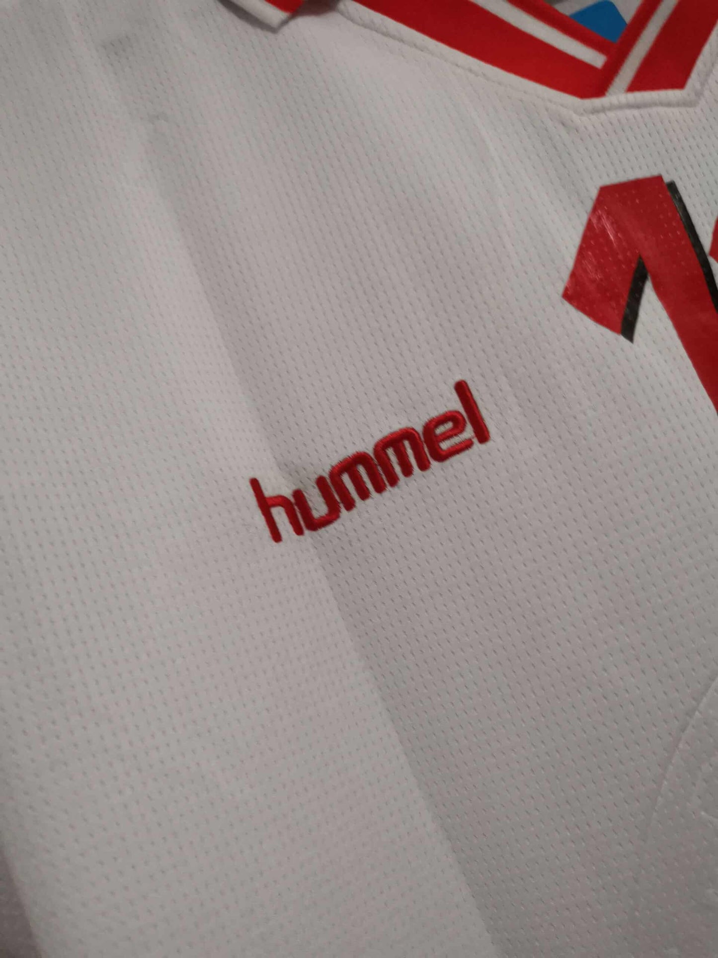 Denmark 1998 Away white kit