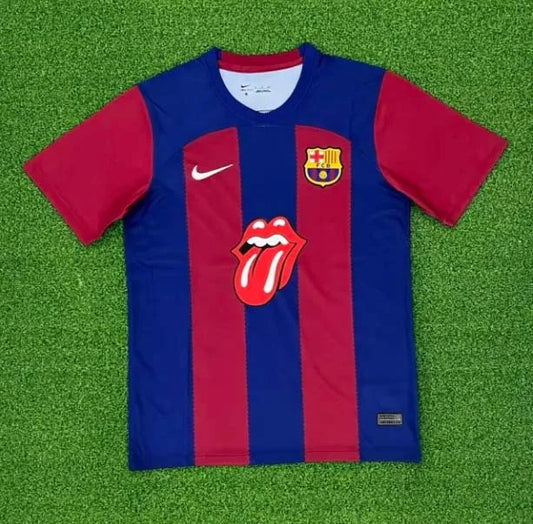 2023/2024 Barcelona The Rolling Stones Limited Edition Football Shirt