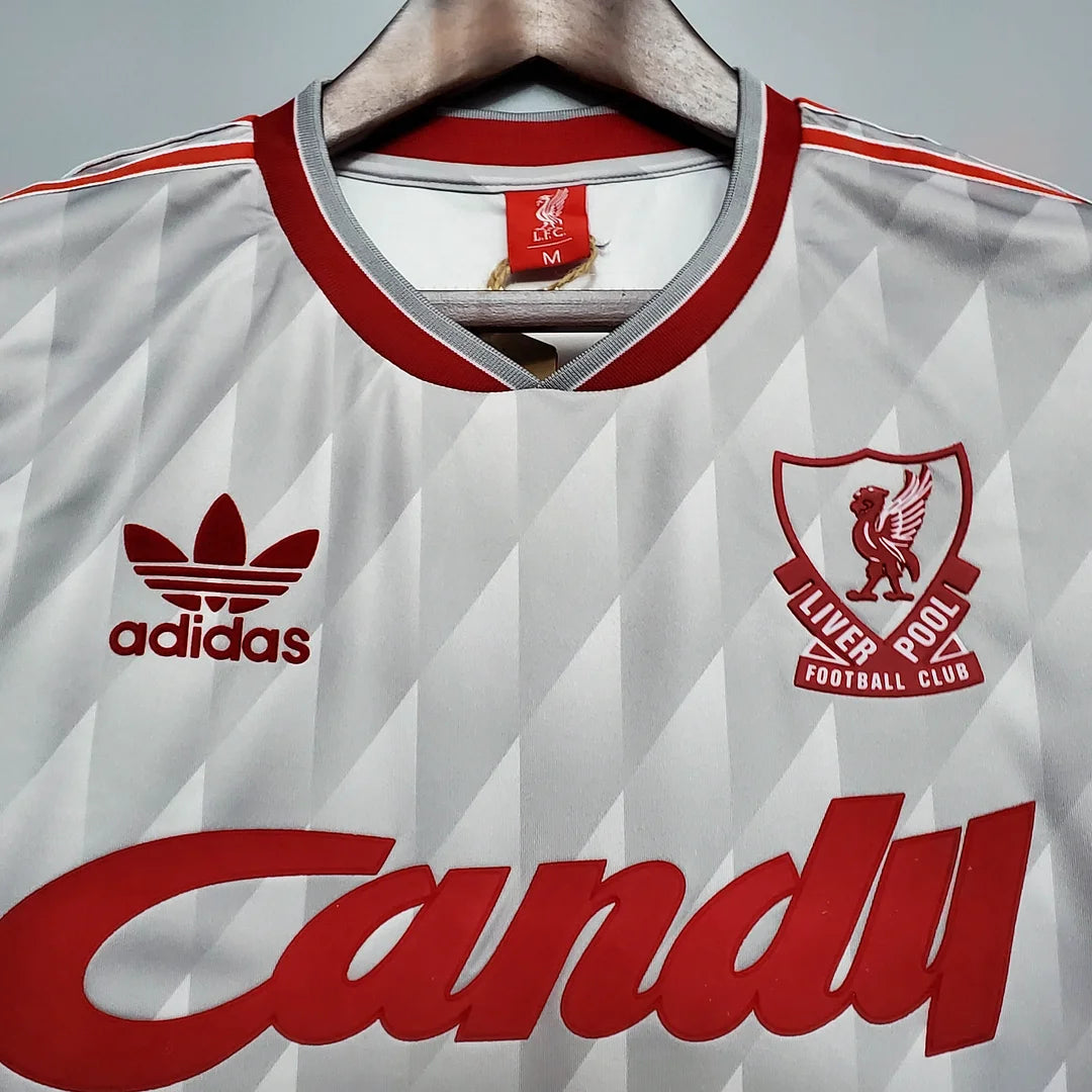 1989/1991 Retro Liverpool Away Football Shirt