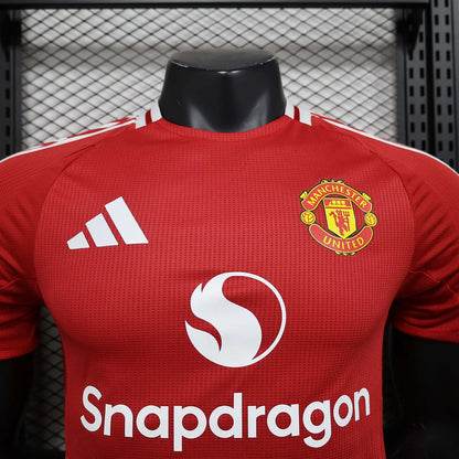 2024/2025 Player Version Manchester United Home Football Shirt