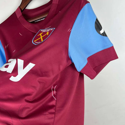 2023/2024 West Ham United Football Shirt Home