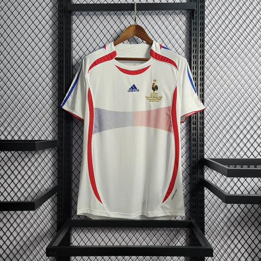 2006 Retro France Away Football Shirt