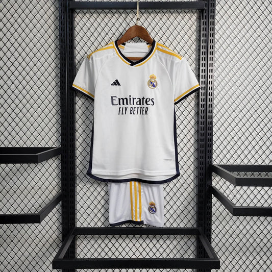 2023/2024 Real Madrid Home Football Shirt Kids Size