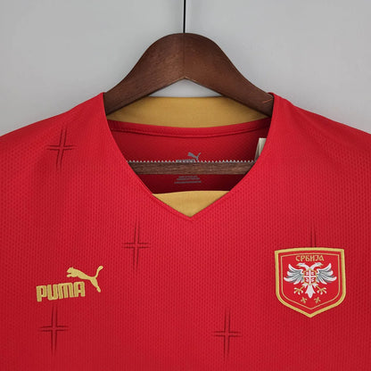 2022 FIFA World Cup Serbia Home Soccer Shirt