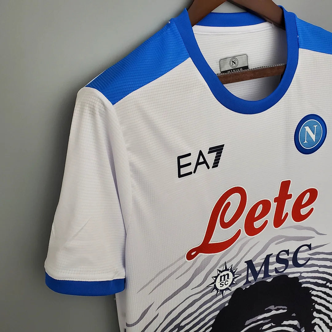 Napoli Soccer Commemorative Edition White Jersey 2021/2022